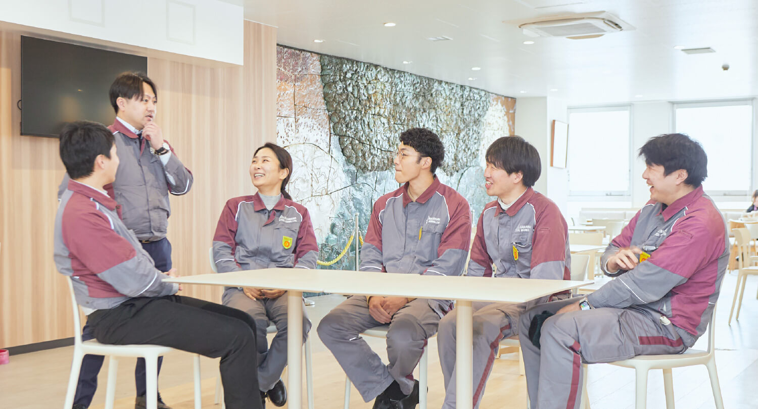 多様な社員が活躍する中山製鋼所の職場